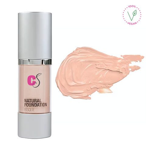 Foundation, Liquid, Natural Vegan, Bisque