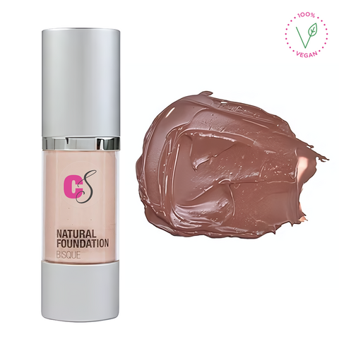 Foundation, Liquid, Natural Vegan, Cafe Au Lait